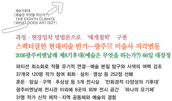 파티션 최소화로 작품 유기적 연결…예술 본질 탐구와 사색의 여백 강조