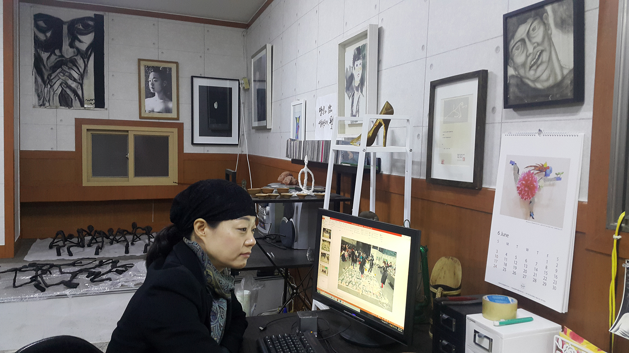 주라영_작가_스튜디오_02 주라영_작가_스튜디오_사진