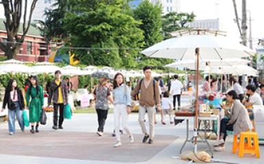 서석초 인근 광주폴리‘아이러브스트리트’ 新문화예술 명소로 부상  관련 이미지