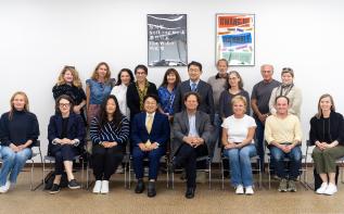 제14회 광주비엔날레에 휘트니미술관 관장 등 방문 관련 이미지