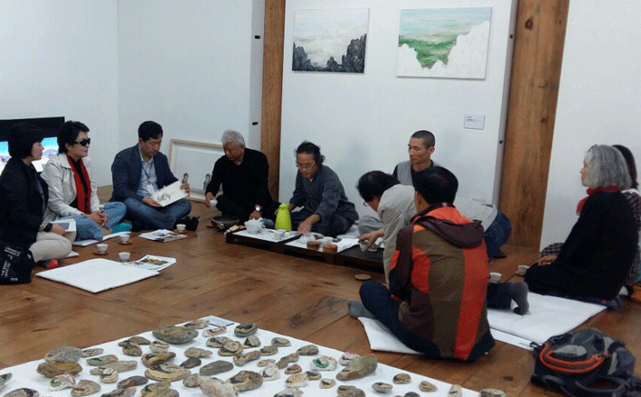 19일 2016광주비엔날레 기념전 개최 해남 행촌미술관 등 방문 관련 이미지