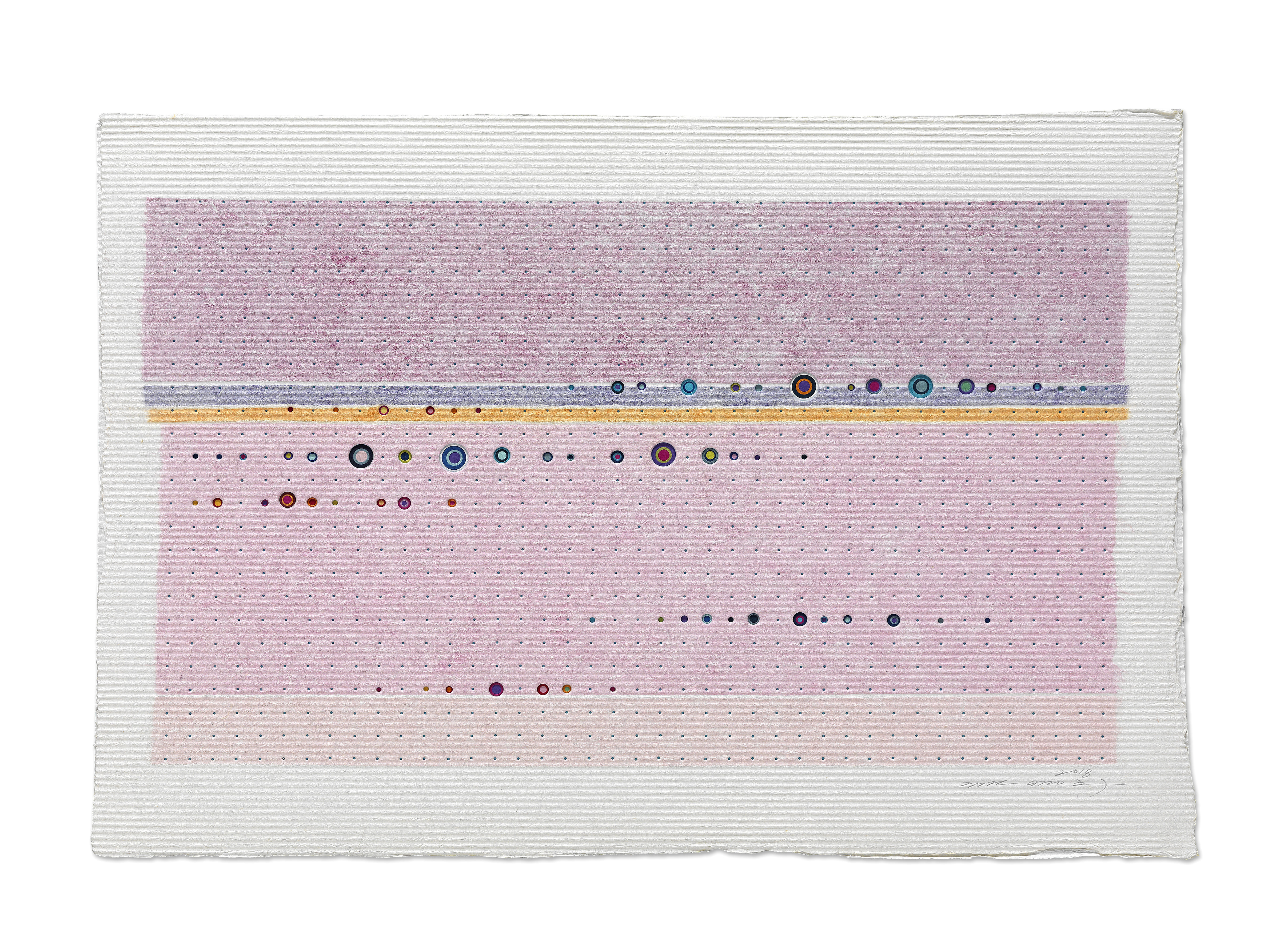 _행복한 꿈으로 물들다.2018_04 수제한지,74x52cm, 2018.jpg