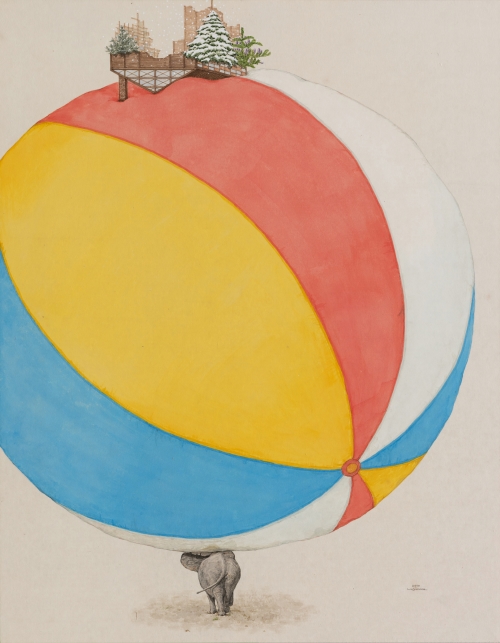 보도자료_임현채 - 행복의 무게 162.2x130.3cm  캔버스에 콘테. 과슈 2019 (1)  -1.jpg